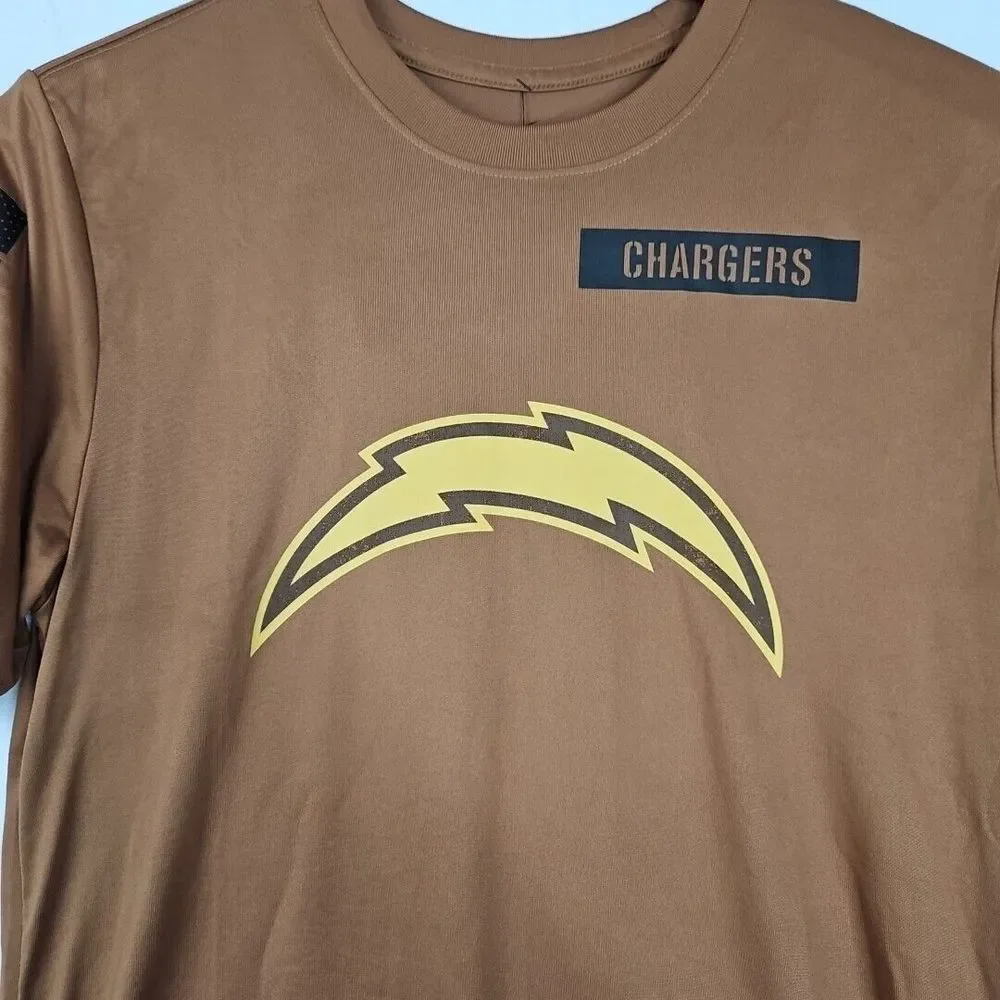 Nike Los Angeles Chargers NFL 2023 Salute To Service Legend Shirt Men's Size S - Picture 2 of 9
